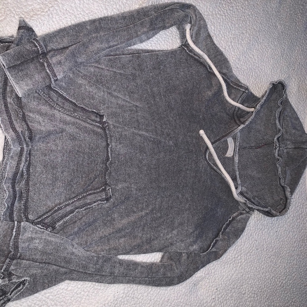 Grey hoodie